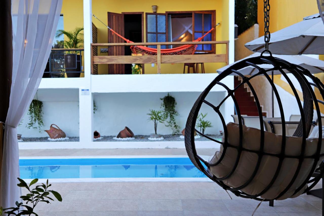 Pousada Arraial Colonial, Localizada No Centrinho E De Facil Acesso A Praia E A Rua Mucuge ปอร์โตเซกูโร ภายนอก รูปภาพ